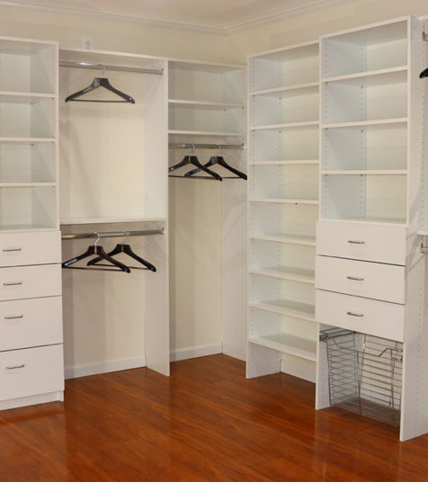 Floor Standing Closet Units