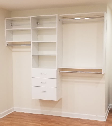 Wall Mounted Closet Units